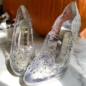 Sold Dolce & Gabbana Glass Slipper Heels